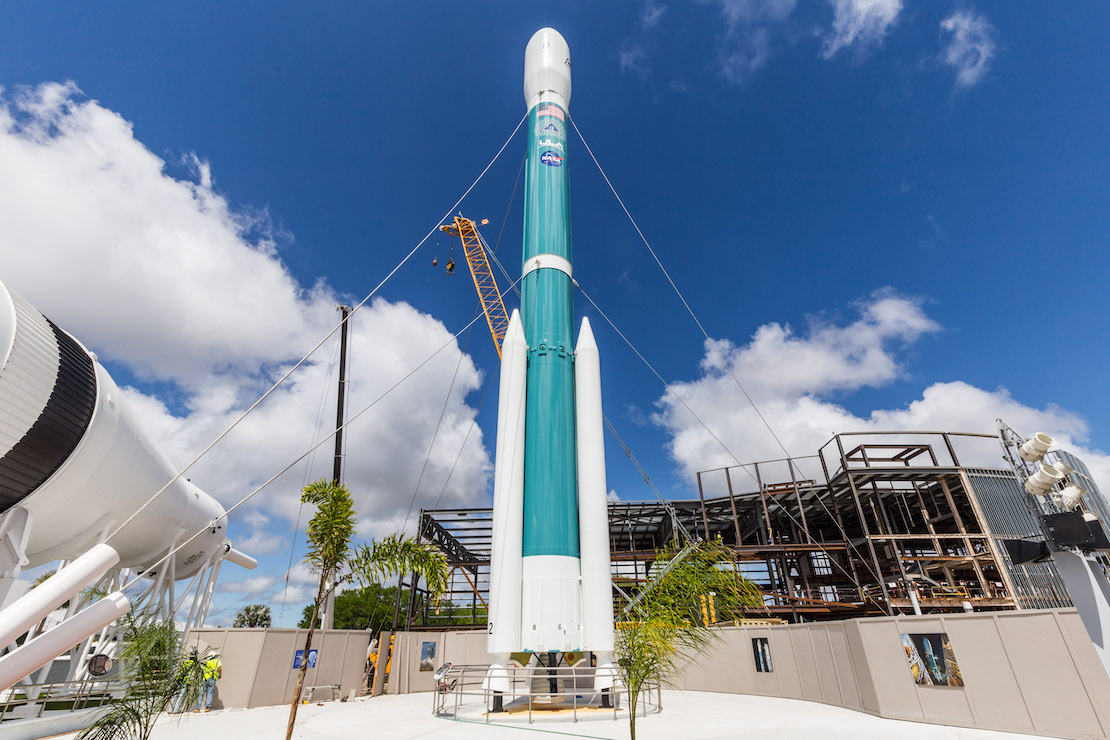 ulalaunch's tweet photo. It is opening day for the #DeltaII public exhibit in the @ExploreSpaceKSC Rocket Garden! Today, we celebrate the venerable workhorse rocket that has secured its place in history! #ThankYouDeltaII https://t.co/ijKN8eJ3oR