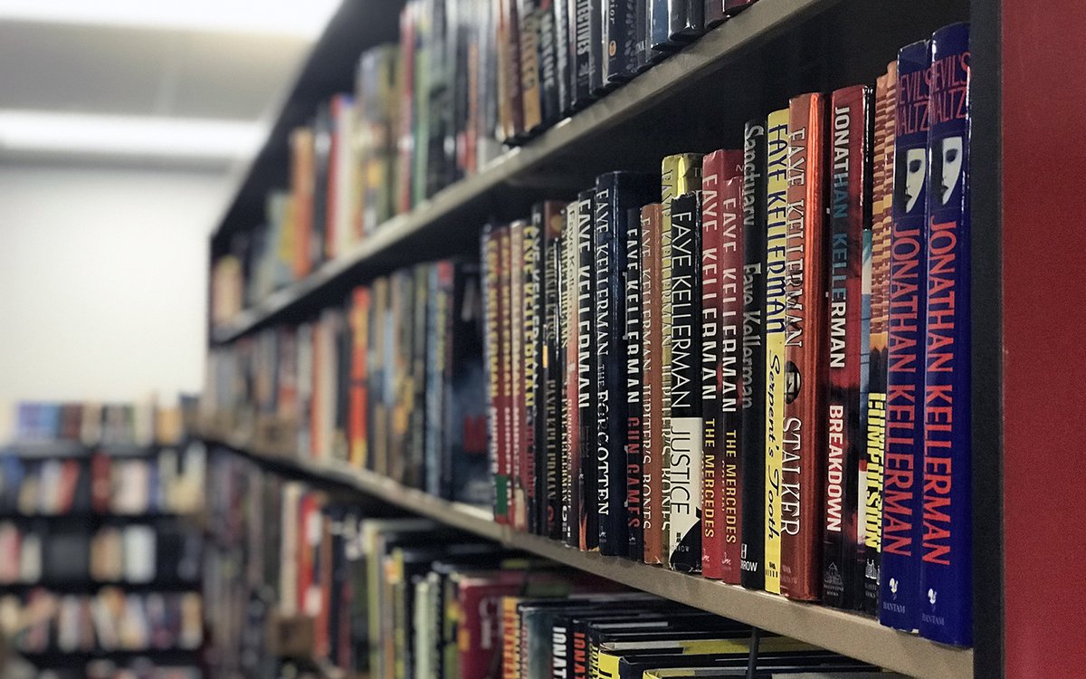 shpublib's tweet photo. On Monday, April 5, the Used, But Sterling Bookstore will reopen to the public! For all the reopening details, visit https://t.co/9txOCLfUa5. https://t.co/a4gBrVWn6s