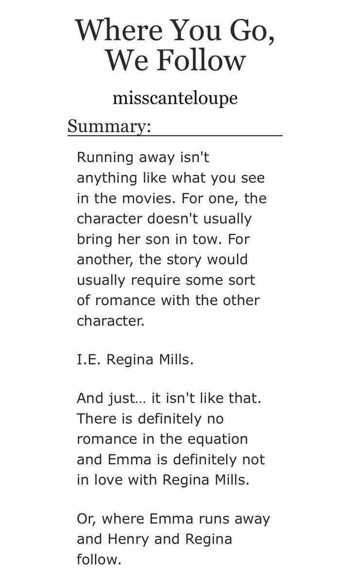 March 22: Where You Go, We Follow by  @misscanteloupe  https://archiveofourown.org/works/471...