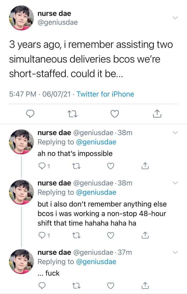 56baeks's tweet photo. a hospital slipped up 3 years ago leaves two unrelated babies under the care of their non-biological fathers.

or where chanyeol thinks his real son got swapped for someone else's daughter and baekhyun’s parenthood may have been a total lie.

nurse jongdae has a lot to explain. https://t.co/bXdWT7gCPi