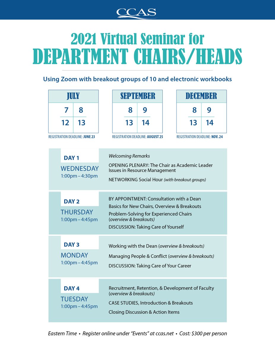 CCAS Deans tweet media