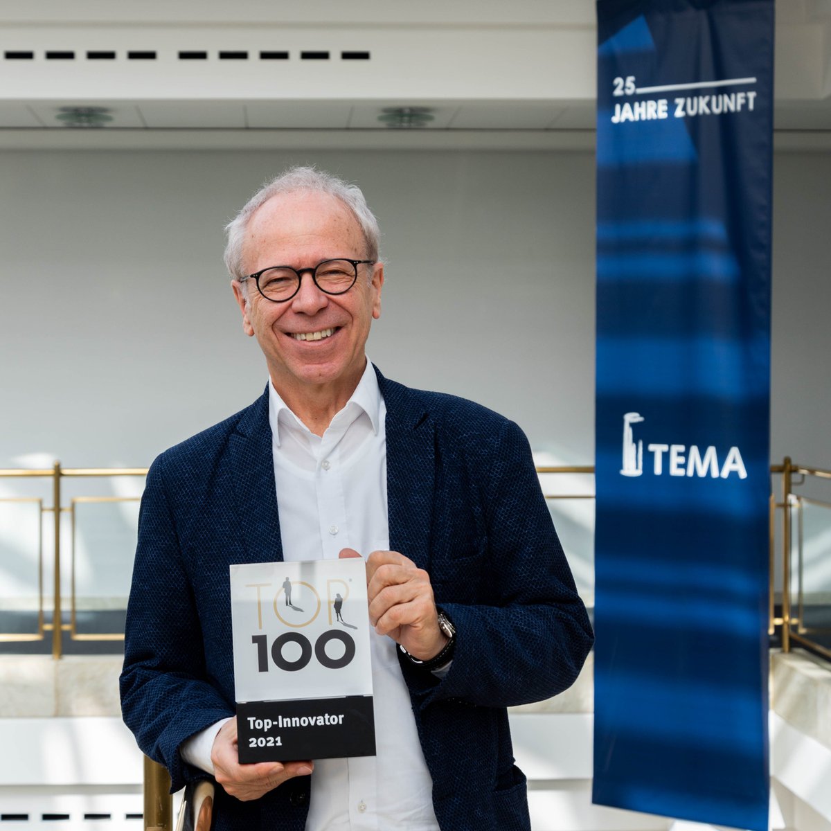 We are so Proud!
TEMA Technologie Marketing AG has been selected as one of the TOP 100 most innovative companies in Germany 2021! We are very delighted to receive this exciting award. A great incentive and high praise for the entire team.
#top100 #innovator #teamwork