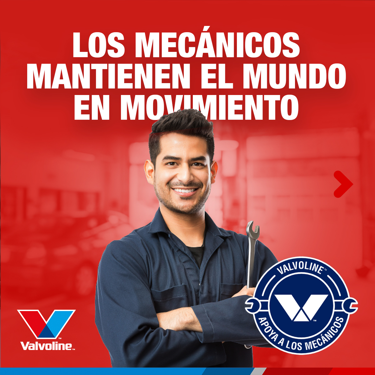 ValvolineARG's tweet photo. Etiquetá a tu mecánico y aprovechá para agradecerle por todo su trabajo 🔧 🔩

#mesdelosmecánicos #valvolineargentina #originalmotoroil https://t.co/NBt2f6rsye