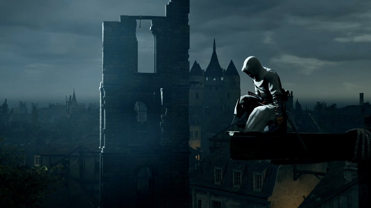 Mentor_Assassin's tweet photo. “Violence doesn't discriminate. It hits all us... the rich, the poor, the healthy, the sick. It comes as cold and bracing as a winter breeze off the Ocean front. Until it sinks into your bones... ” #AssassinsCreed #Altaïr #MasterAssassin https://t.co/nAmDzAyiIf