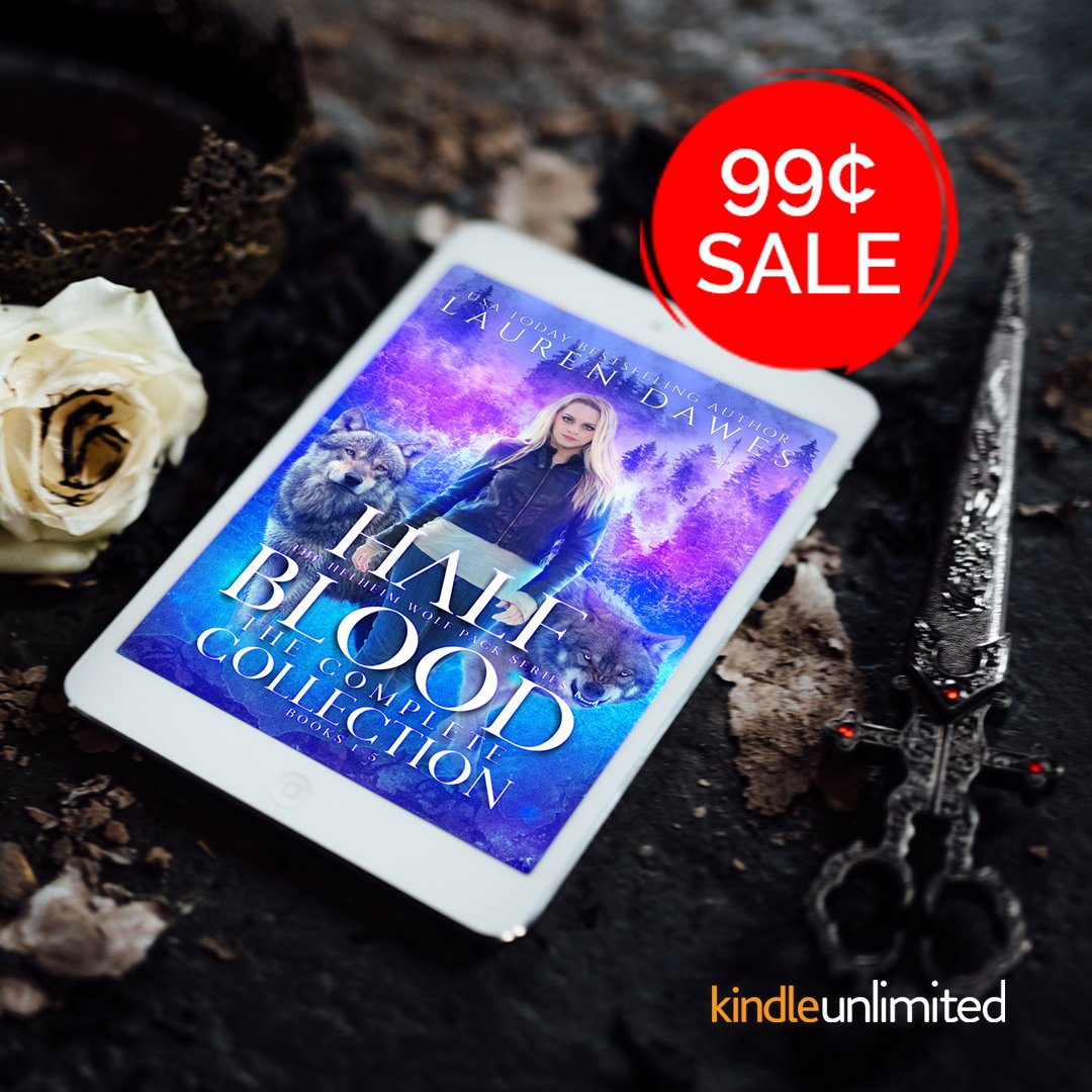 Garnet1377's tweet photo. Half Blood Collection by @authorldawes on #SALE #99cents for a limited time!
If you like territorial werewolves with savage attitudes, and strong-willed female heroines, you won’t want to miss this series.
GET IT NOW: https://t.co/b9HZ0CPKdT
@MagicPenTours #PNR #BookSale #99c https://t.co/EiBRACEj5l