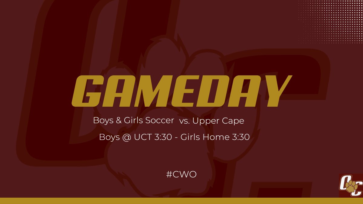 AthleticCougars's tweet photo. Today's girls' varsity soccer game will be live-streamed.  below is the link: https://t.co/HzrHl7nnNF  Please be advised that at this time OC is not permitting fans. https://t.co/rlhmI8mLQb