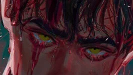 Head empty just Damian's eyes 