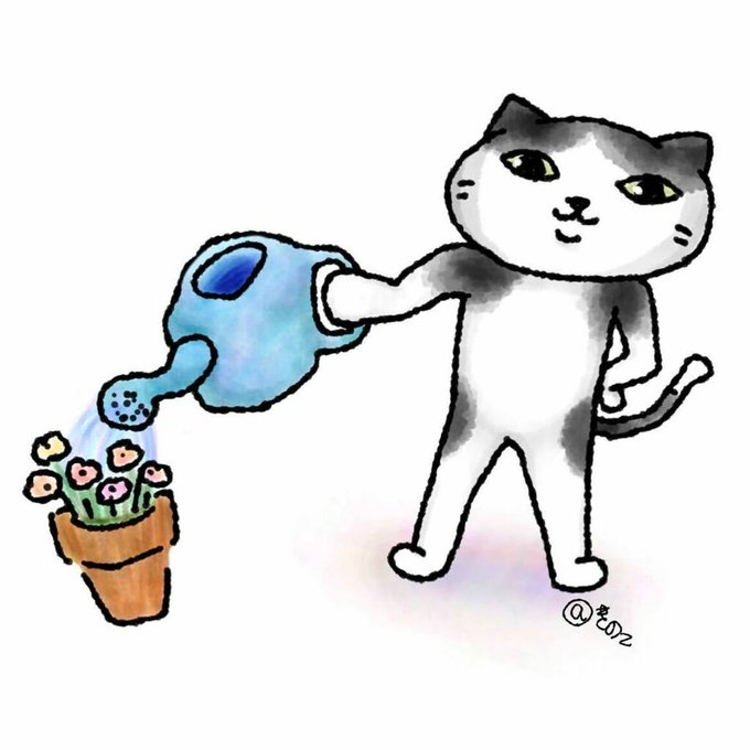 ねこいらすとのtwitterイラスト検索結果