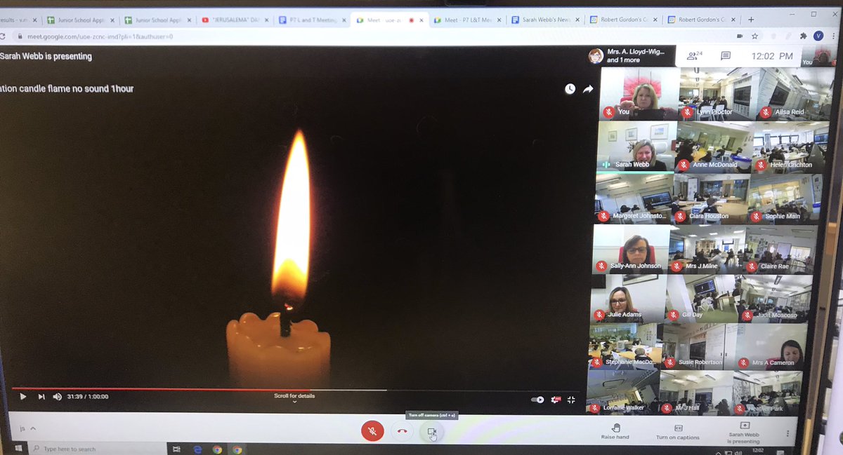Everyone in the Junior School paused for a moment of reflection at noon today to mark one year since the first lockdown.  #rgccommunity #nationaldayofreflection2021