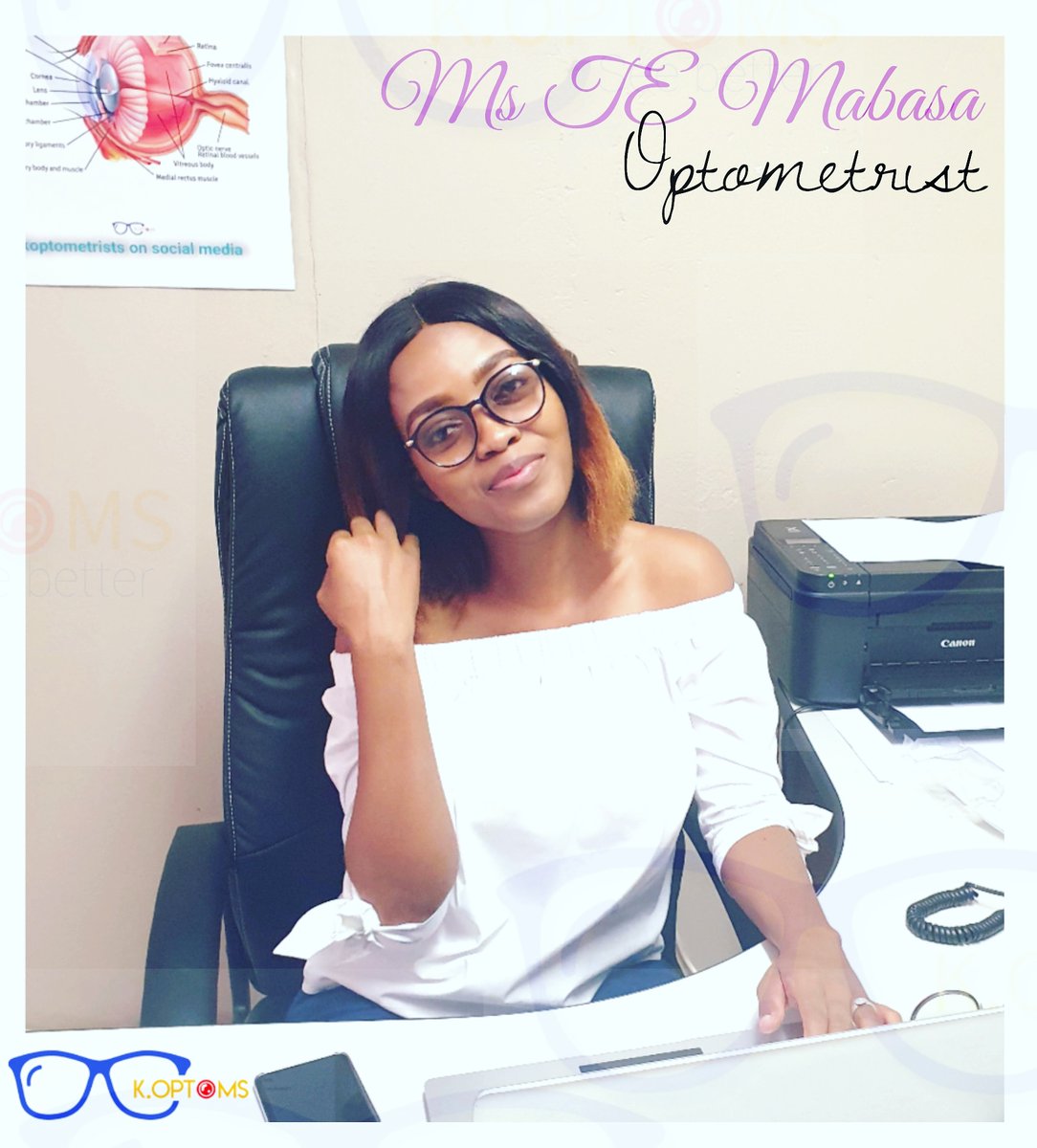 KOptoms's tweet image. 23rd of March remains an important date in the world of optometry, As we kick start #worldoptometryweek for 2021 allow us to appreciate and acknowledge the person responsible for our eyesight at our Elim branch. @ThulaniMabasa Thank you for your service🙏 #SeeBetter #eyehealth