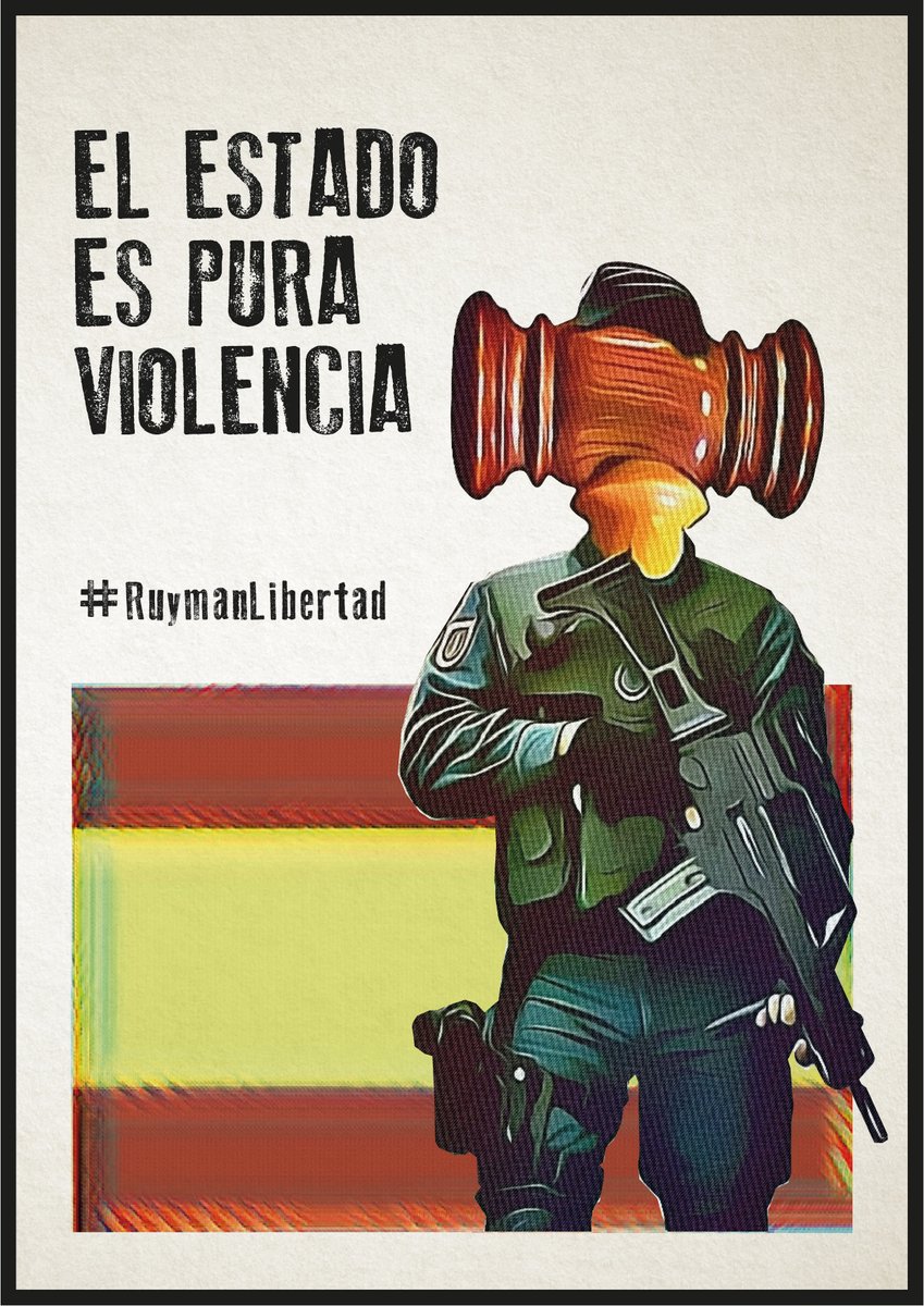 #RuymanLibertad
#LaFAGCNoSeToca
#SolidaridadConLasRepresaliadas  

ADIVINANZA: Desahucia a las personas y reprime si protestas en consecuencia, ¿Qué es? Pista: EST_D_