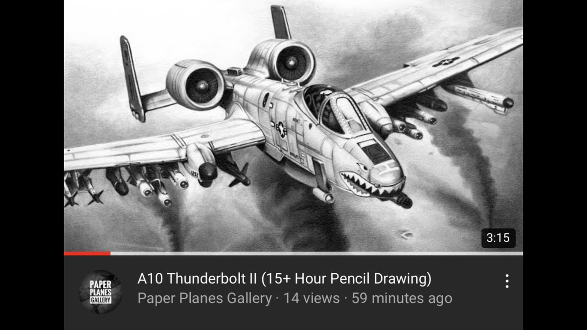A-10 サンダーボルト II 手描きアート A-10 Thunderbolt - 01 Drawing by AM FineArtPrints - Pixels