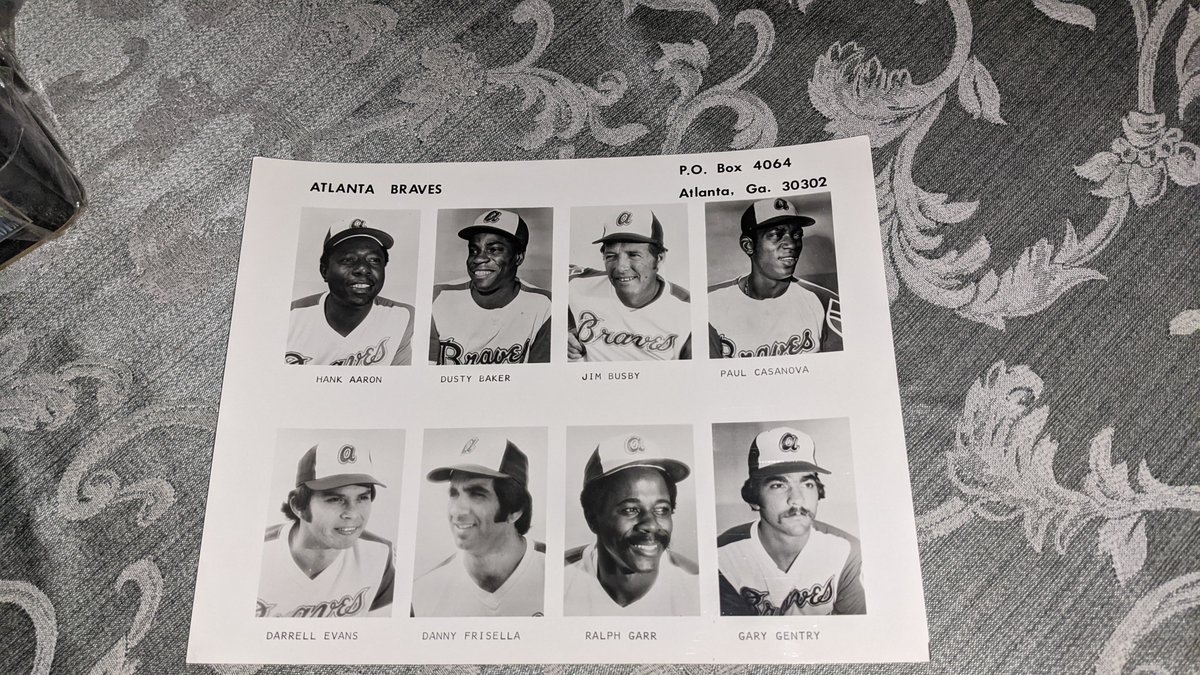 lanc_supcap3841's tweet photo. #forsale in our #ebaystore #1000s of #mlb #baseball items including some of these very neat things. #teamissued #photos #1970s #atlantabraves #hankaaron @Markhoyle4 @oriolesrise https://t.co/2gufwQ8gis