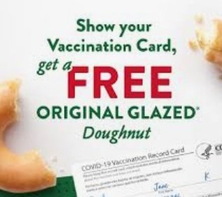 davematt88's tweet photo. I'm going to drive around a three-state area today showing my vaccination card to every Krispy Kreme I can find. https://t.co/FTsVnF13oa