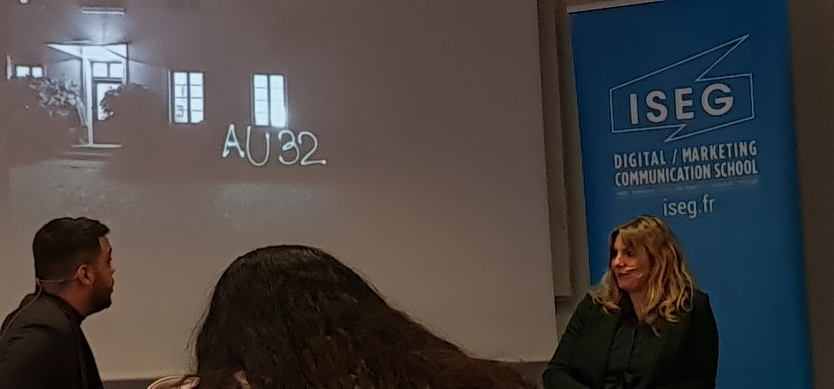 CWesquy's tweet photo. #ISEGPUBCOMMEDIAS [Day 2]

🔎 Au programme pour les #ISEG2 aujourd’hui une rencontre avec des agences de communication locales pour les #JAO2021 avec @AACClive &amp; @isegmcsst. Merci à @AuTrenteDeux @Auguste_Louise et @PasseMuraille1 pour leurs interventions. 🎙️

#iseg #strasbourg https://t.co/K4SwXJLdkV