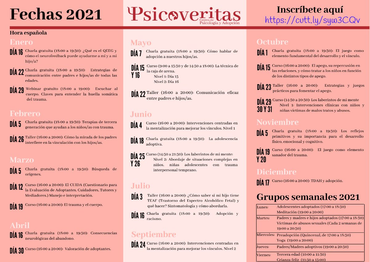 Psicoveritas. Centro de Psicología y Adopción tweet media