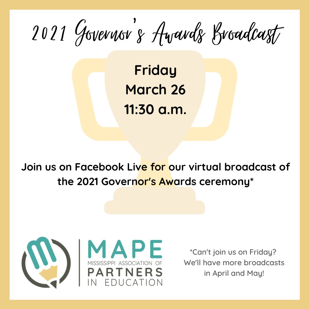 MS Association of Partners in Education tweet media