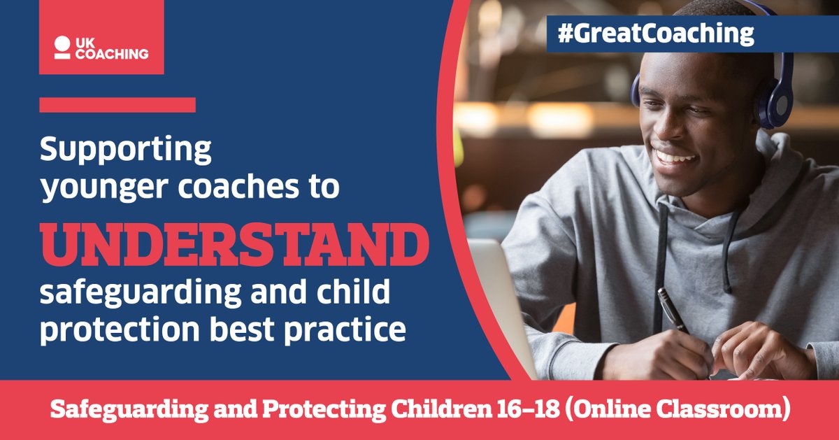 The return to coaching is nearly upon us 🙌

Why not enhance your knowledge and skills on safeguarding to ensure that you're ready?

Take a look at our Online Classroom, specifically designed for coaches aged 16-18 👇

bit.ly/3vNEy5k
