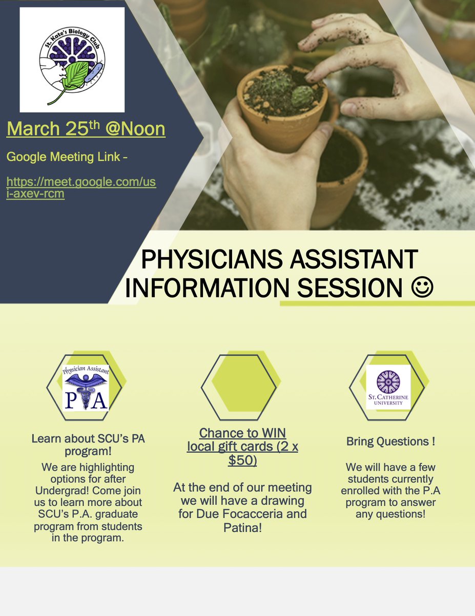 StKatesBioClub's tweet image. Check out this event sponsored by us this Thursday! 
+GiftCards!