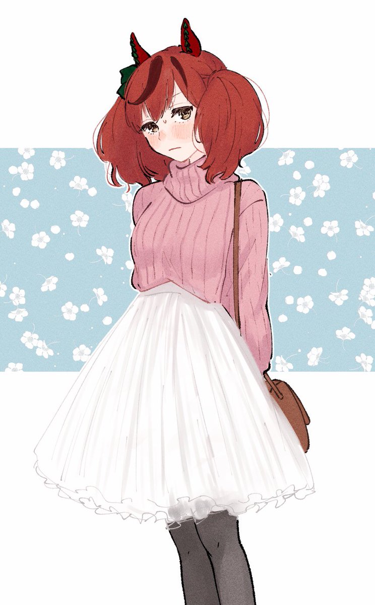 ネイチャに可愛い服を着せたい もげのイラスト