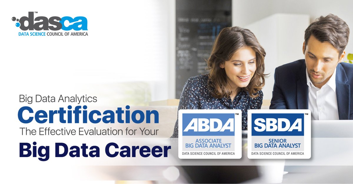 DASCA_Insights's tweet image. To keep pace, more tech professionals are making investments in #BigDataAnalytics skills.
Are you investing in yourself today?
𝗥𝗲𝗴𝗶𝘀𝘁𝗲𝗿 𝗵𝗲𝗿𝗲!
bit.ly/3ptt2I6
#BigDataCertifications #DataScienceCertifications #DataScientist #DataEngineering