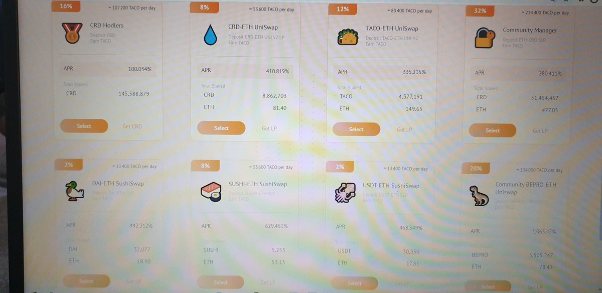 FTXkiller2k22's tweet photo. 🌶🌶🌶 LET'S GOOO🌶🌶🌶

FARMER IT'S NOW OR NEVER !!!

Get your free Tacotoken 🌶 

@CRYPTO4YOUoff @QwQiao @TacoCrdSuccess @Project_Defi @TacototheMooon 
@cryptunez @wolfofwallst https://t.co/LlkjS9Rvml