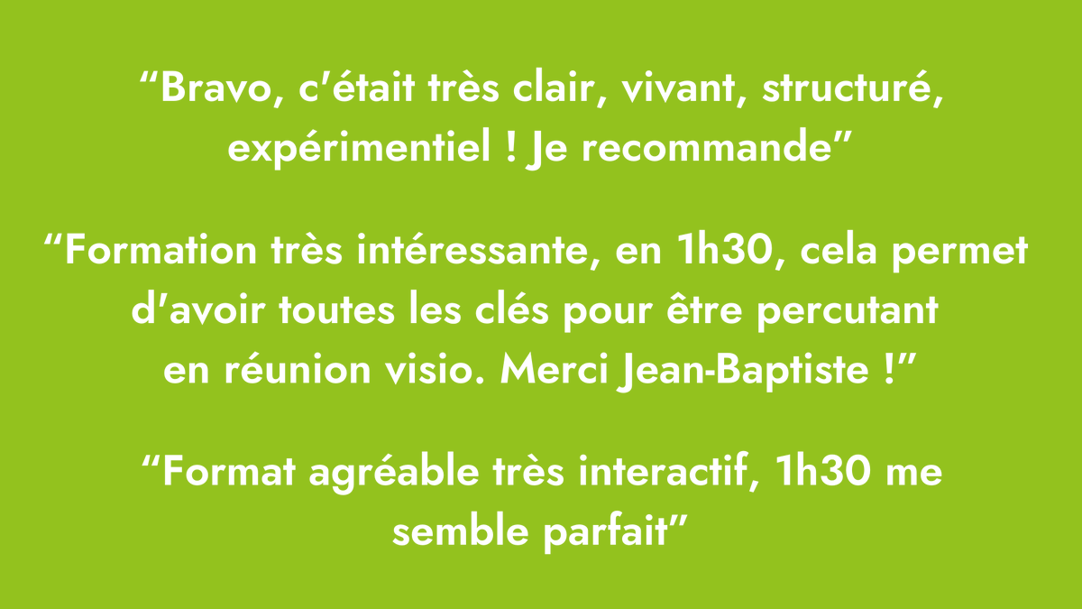 𝗙𝗼𝗿𝗺𝗮𝘁𝗶𝗼𝗻 | 𝗣𝗿𝗶𝘀𝗲 𝗱𝗲 𝗽𝗮𝗿𝗼𝗹𝗲 𝗲𝗻 𝘃𝗶𝘀𝗶𝗼 grâce aux techniques du théâtre animée par <a href="/jbsintes/">Jean-Baptiste Sintes</a>. Lundi 12 avril de 16h à 17h30. En partenariat avec <a href="/RHPERFORMANCES/">RH PERFORMANCES</a>. Inscrivez-vous !
eventbrite.fr/e/billets-live…