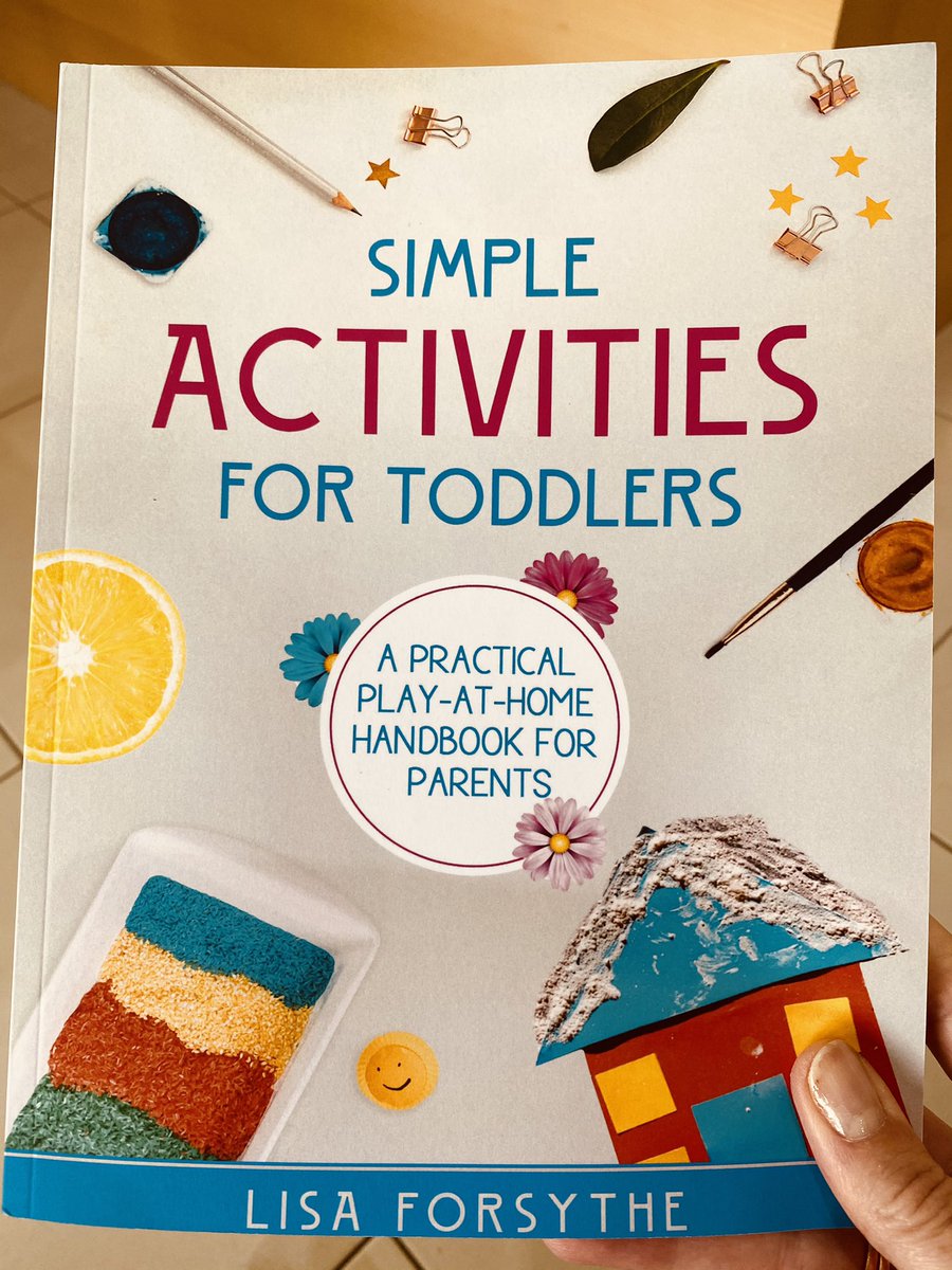 Fabulous Win with this educational book.Thank you #SimpleActivities @LisaFor97702508 I can’t wait to try them all out with the small people.I’ve been saving all my egg boxes & yoghurt pots for the occasion. Super book, easy to follow,clearly shown, simple, fun learning activities