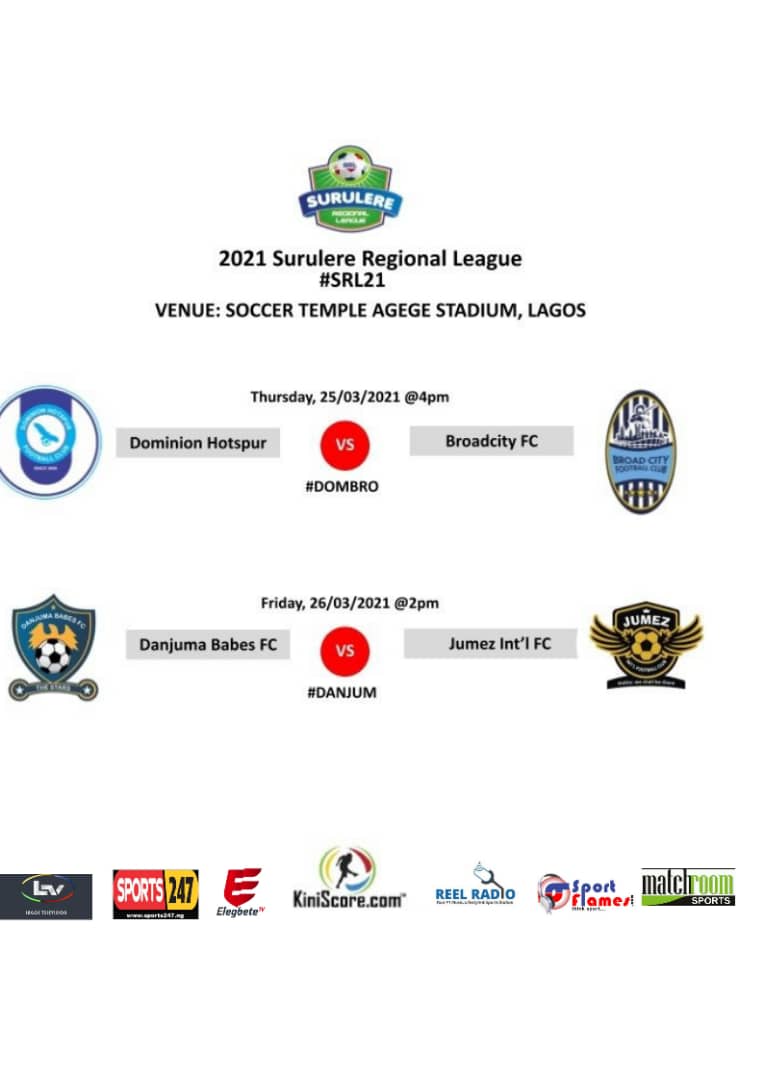 DBabesfc's tweet photo. We are prepared for the upcoming surulere regional league...
Week 1
*FRIDAY 26/03/2021*

DANJUMA BABES FC VS JUMEZ INTL (2PM- 4PM) #DANJUM.

VENUE: SOCCER TEMPLE AGEGE STADIUM , LAGOS... https://t.co/uXq4Q7TJMo