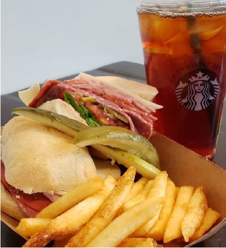 Stop by today and try our Special Italian Hoagie with Crispy French Fries and Iced Tea or Coffee for only $9.75. Its available from 10AM - 6PM.