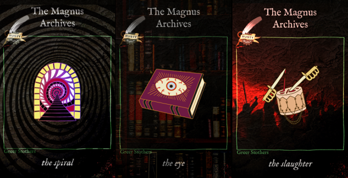 Be it your favourite Fears, a complete set or even a risograph art print… the #MagnusPod enamel pin collection from Greer Stothers is now on general sale over at rustyquill.storenvy.com while stocks last. 4/9