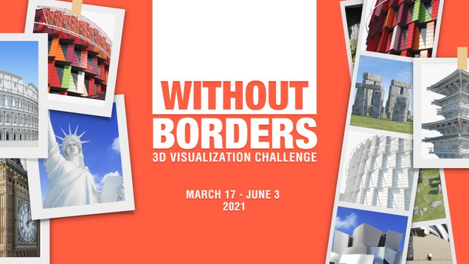 sketchUcation's tweet image. Stuck at home, fancy some virtual travel to see iconic buildings using #3d art? Enter @humster3d creative architectural visualization contest #WithoutBorders. Create a 3D work of a famous building from your country. The prizes are Flipping Unbelievable.
hum3d.com/without-border…