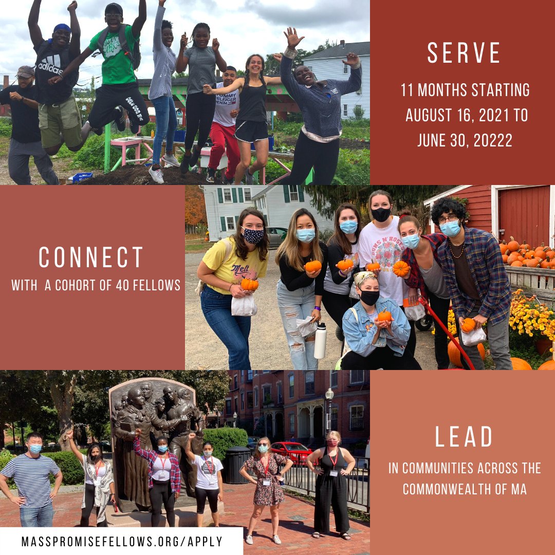 MassPromise's tweet photo. Serving as a AmeriCorps Fellow can be a challenging but rewarding year! Which is why here at MPF, we offer numerous benefits throughout the year to ensure your service year goes as smoothly as possible. 

Read more about the benefits offered here: https://t.co/puJKWj936S https://t.co/GGApPEJFPB