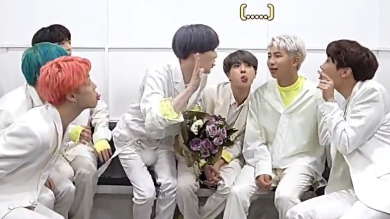 chucklesbts's tweet photo. namjoon: i didn't sign up for this https://t.co/zRTY5bJjfE