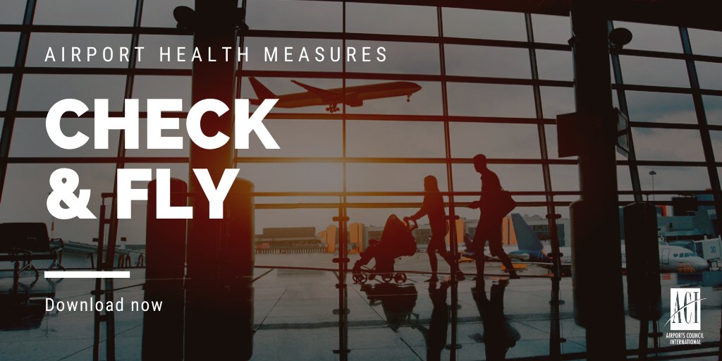 ACIWorld's tweet photo. The ACI Check &amp; Fly app is now available on Android! Prepare for your next journey and find out the health measures in place at the airports you're travelling to. Download now: https://t.co/qU9wupUn0W

Special thanks to @PHXSkyHarbor for developing the Android version. https://t.co/75WMDm3BO4