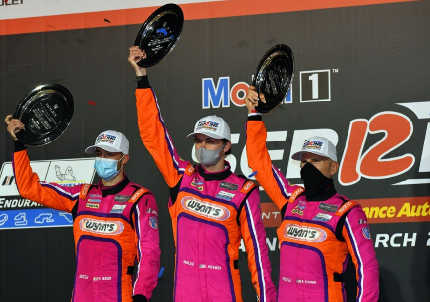Wynns_DE's tweet photo. 🍾🏆 #Wynning war das Motto vom letzten Wochenende auf dem @sebringraceway ! Herzlichen Glückwunsch an die beiden @wynnsracing Teams:
P1 für No. 52 &amp; @pr1motorsports, LMP2
P2 für No. 91 &amp; Riley Motorsports, LMP3 https://t.co/TvlCnZWK14