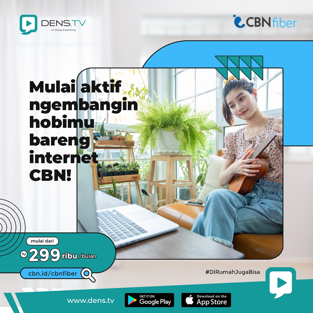 Dens_TV's tweet photo. Punya hobi baru di masa pandemi ini? Atau baru mau belajar hobi baru?
Yuk, kembangkan hobimu bareng internet @di_cbn. Browsing video dan artikel pasti cepat tanpa ngadet-ngadet π€£
Mulai berlangganan sekarang!
#DiRumahJugaBisa #MulaiAktifYuk #CBNFiber #CBNInternet https://t.co/mAbA2HF0DD