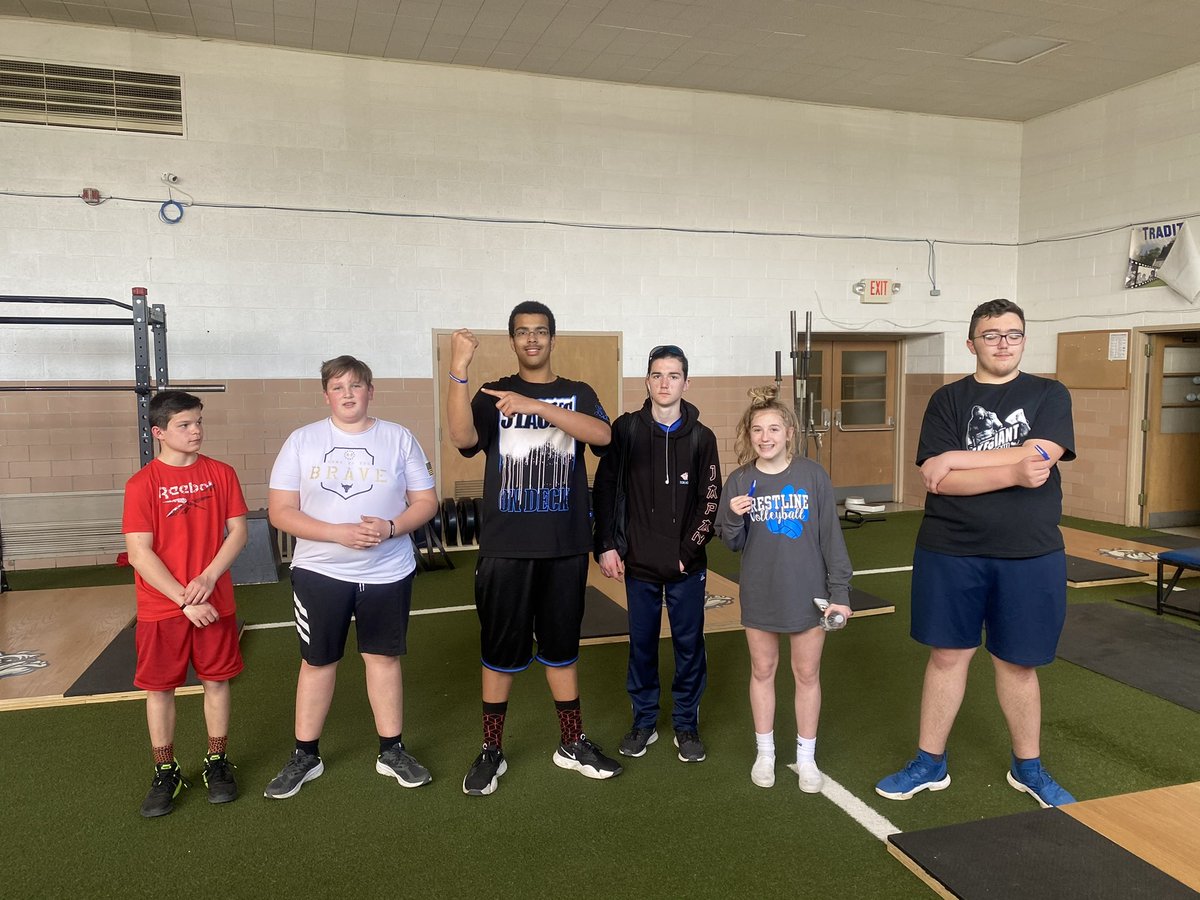 coach_king_ohs's tweet photo. Congratulations  to our athletes earning their bands this past week! 

COMMITMENT
Isaiah (Cheesecake) Lee
Kennedi Sipes
Hunter Gibbons

CULTURE
Fin Belcik
Brysen Winemiller
Malachai Dawdy

#COMMITMENT #CULTURE #CHARACTER
#WeTheDogs #dogstrong #junkyarddogs https://t.co/wqQ6oJyQig