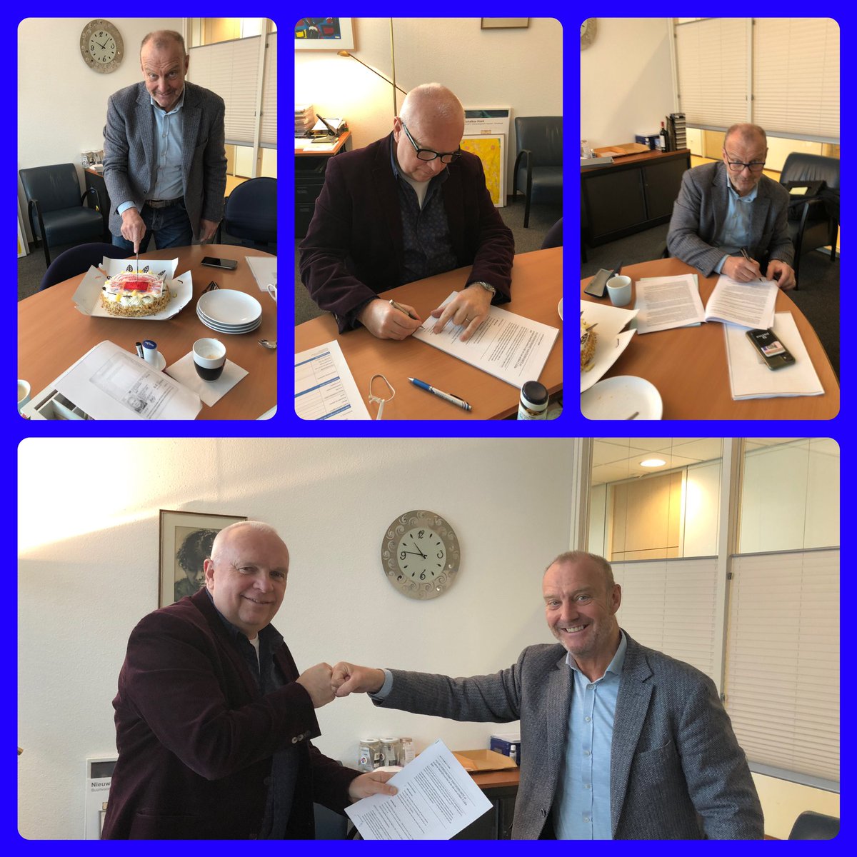 Vandaag de handtekening gezet! Voor tien cliënten mooi wonen en in de nabije toekomst dagbesteding in theaterambiance! Ook in Coronatijd doorontwikkelen! #zinin #duurzaambouwen #goedezorgisookgoedwonen