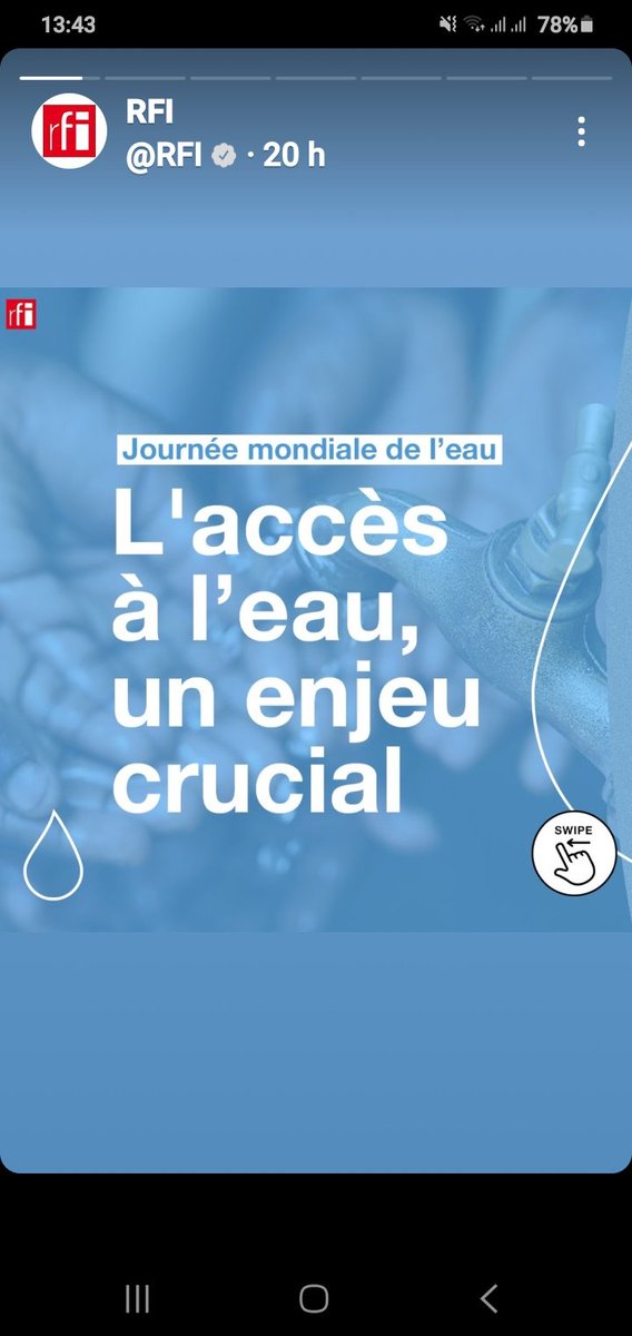 HeleneKomnin's tweet photo. La #rareté de #l_eau devient aujourd'hui plus répandue. Il faut les états mettent en place le financement pour pouvoir aider les pays #victimes.
#pacja
#jesuisYda,#ChooseToChallenge2021.
#roscevac https://t.co/iicEIFbbHK