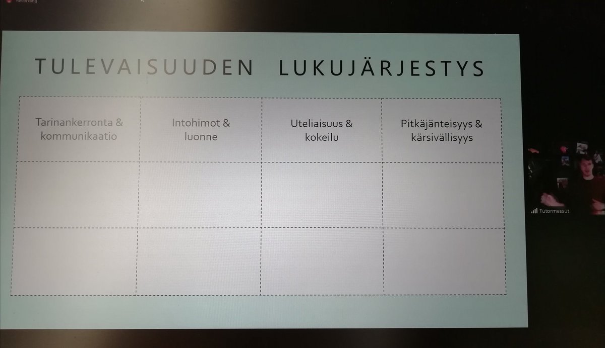 Virtuaalianu's tweet photo. @PerttuPolonen: Vahvista oppijan itsetuntoa! Pitkäjänteisyys ja sitoutuminen ovat edellytyksiä tavoitteiden saavuttamiselle, tästä oppija tarvitsee esimerkkejä. Jokaisen oppijan pitäisi nähdä virtapiiri - teknologia on kivaa! #pstutor #oppiminen #tulevaisuus https://t.co/214UgSnhXt