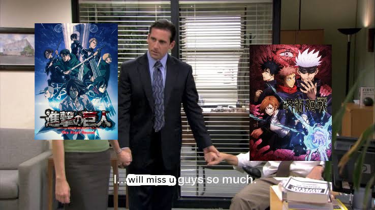 AnimeZerori's tweet photo. Anime fans this weekend 🥲 https://t.co/3KqVZcigqi