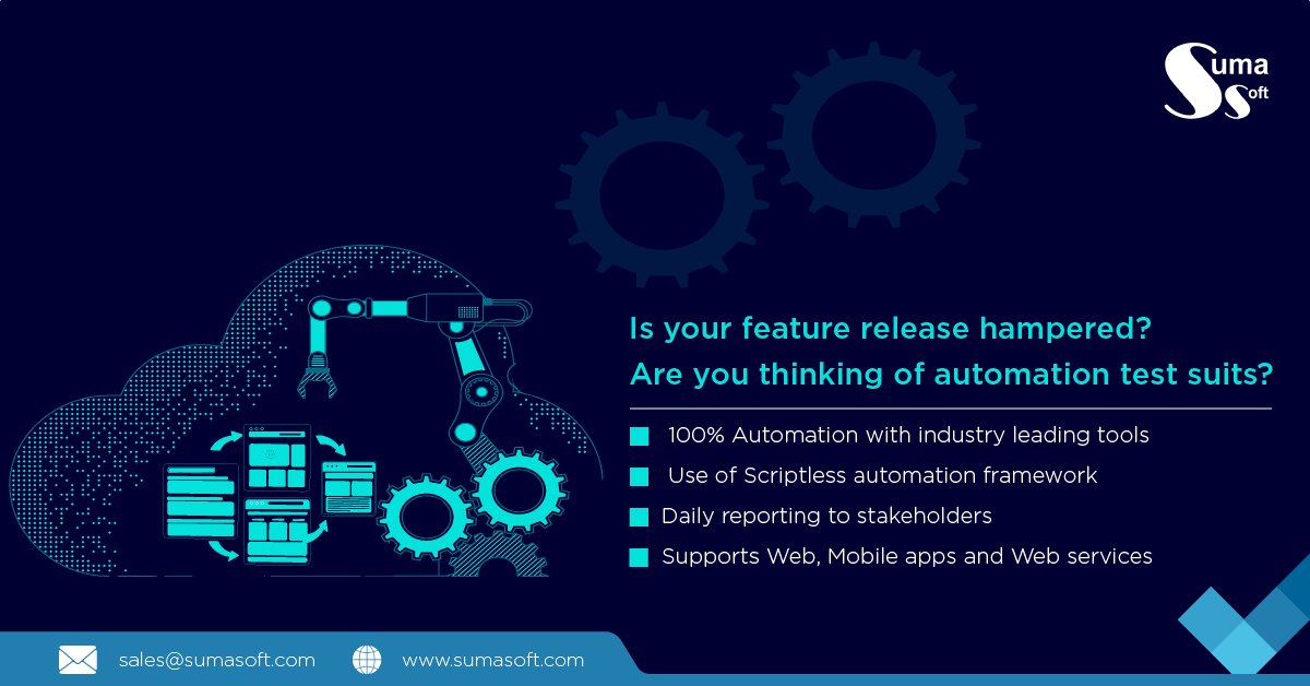 TestingAdvance's tweet image. #SumaSoft #AutomationTesting #ScriptlessAutomation