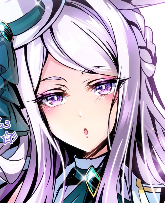 メジロマックイーンちゃん様!!
マックイーンお嬢様!!!!#ウマ娘 