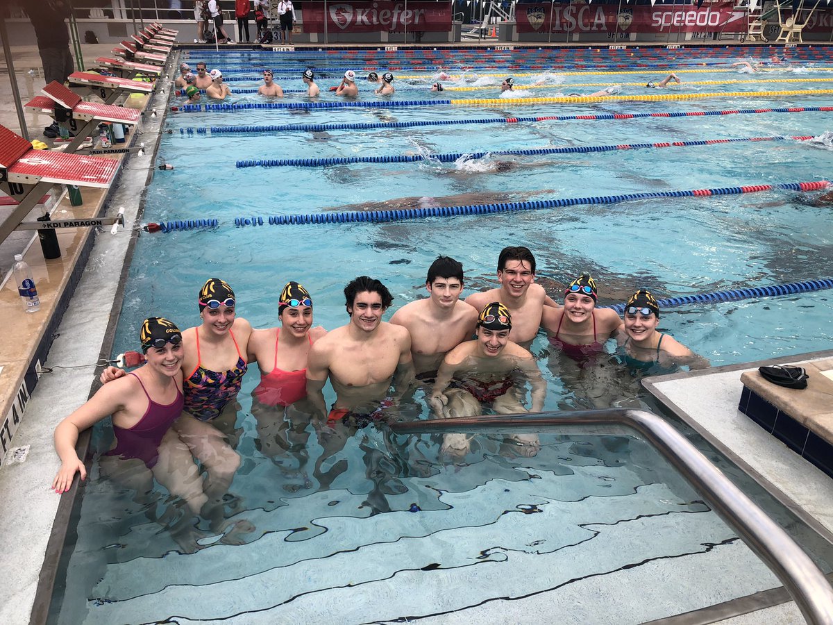 Early morning swim!