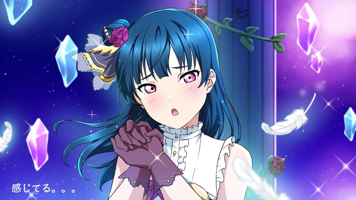 takasui999's tweet photo. 🎶君とのレゾナンス🎶

#lovelive #deepresonance #Aqours #yohane #ラブライブ #ヨハネ #津島善子 https://t.co/8up07mLF2i