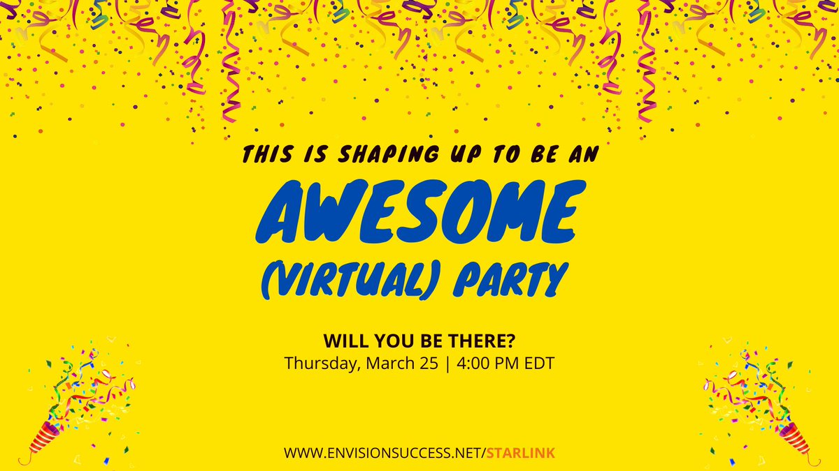 envisiontech's tweet photo. Have you registered?

Join us this Thursday at 4 PM EDT as we attempt to go from "in the box" to fully "in orbit" by deploying the #Starlink Satellite internet service &amp; reconnecting our innovative new Cloud-Native Office Module.

Learn more &amp; register at https://t.co/UojZt8tz97 https://t.co/8u1qiHvruA