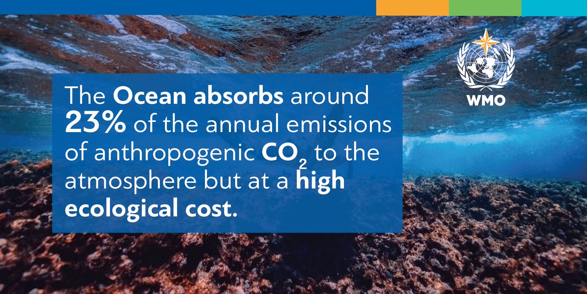 WMO's tweet photo. #WorldMetDay
UN ocean envoy Peter Thomson @ThomsonFiji: #climatechange and #ocean health are inextricably linked. 
There can be no healthy planet without a healthy ocean https://t.co/o7Xkeei881