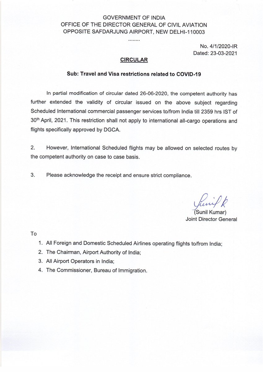 DGCA tweet media