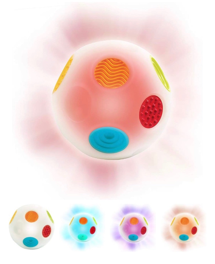 playincuk's tweet image. Sound &amp;amp; Light tactile ball - 6 textured areas,4 melodies and 7 coloured lights #sensoryball #sensoryballs #babygifts #toddler #toddlertoy #toy #lightup #lightupball #ball #tactile #tactileplay #tactiletoys #fun #developmentaltoys #colours #autistickids
sensorytoysuk.co.uk/sound--light-t…
